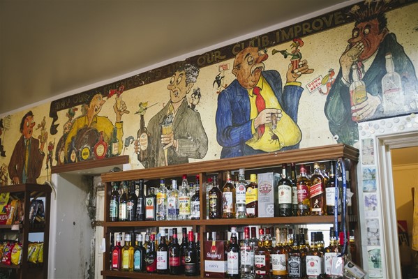 Karlgarin - Karlgarin Country Club Bar mural