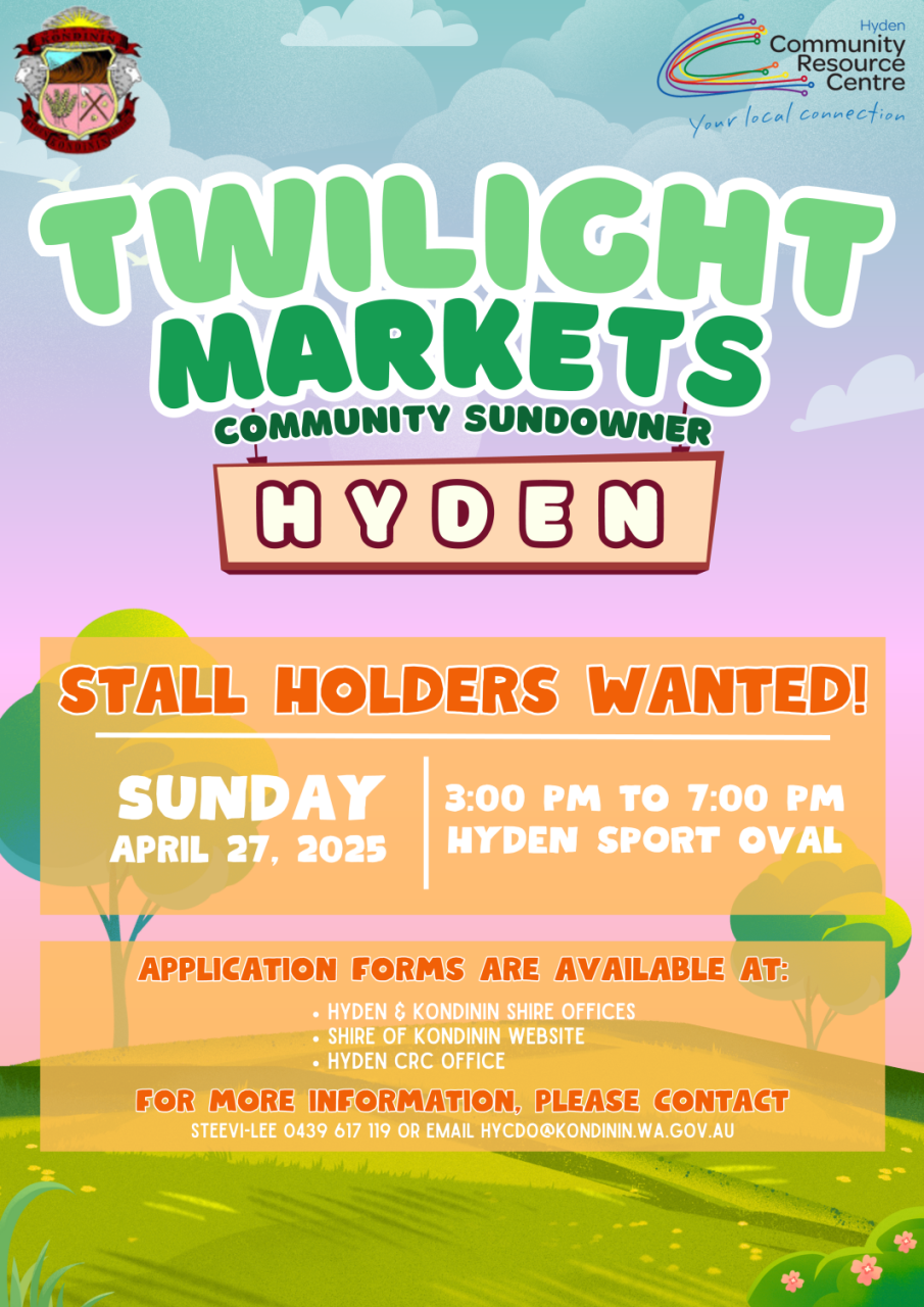 Hyden Twilight Market & Community Sundowner